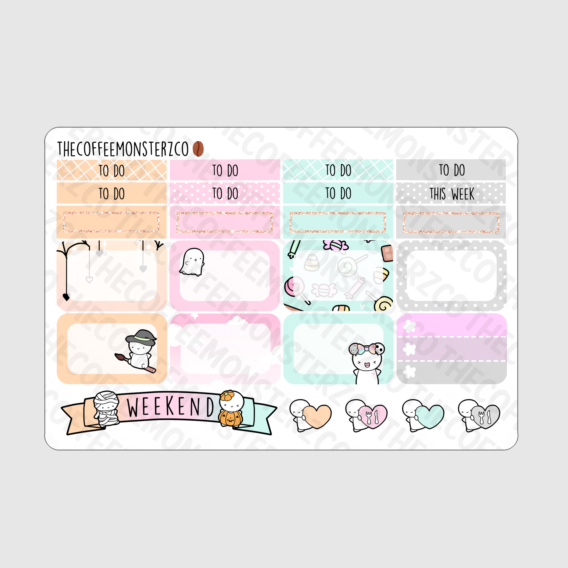 Sweet Monsters Emoti Mini Kit