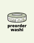 Bills & Budgeting Washi Tape - 15mm (1 per customer)