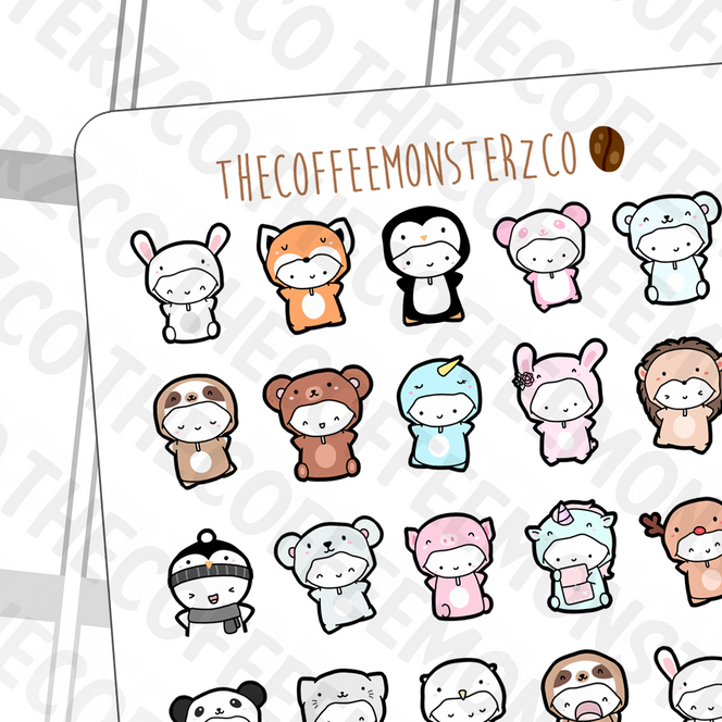 Onesie Emotis – TheCoffeeMonsterzCo