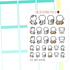 cat lady emotis, TheCoffeeMonsterzCo