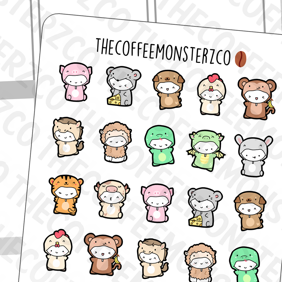Onesie Emotis – TheCoffeeMonsterzCo