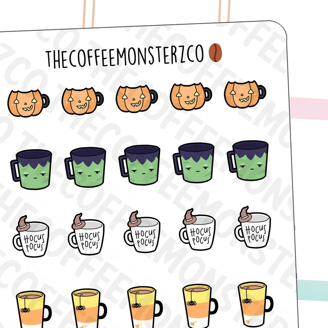 Halloween Mug Doodles