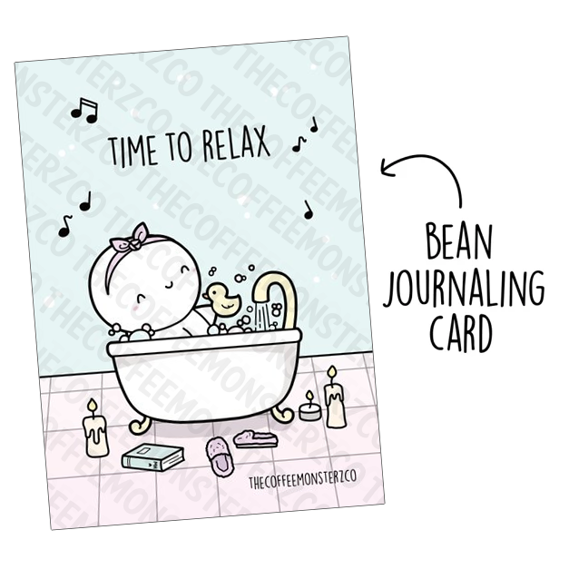 Time to Relax! (Bean Card) - TheCoffeeMonsterzCo