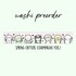 Spring Critters Emoti Washi Tape - 15mm - TheCoffeeMonsterzCo