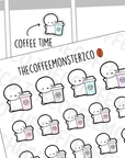 Coffee Cup Emotis, TheCoffeeMonsterzCo