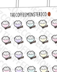 Rice Doodles Full Sheet - TheCoffeeMonsterzCo