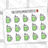 Green Juice Doodles #RabbitLife, TheCoffeeMonsterzCo