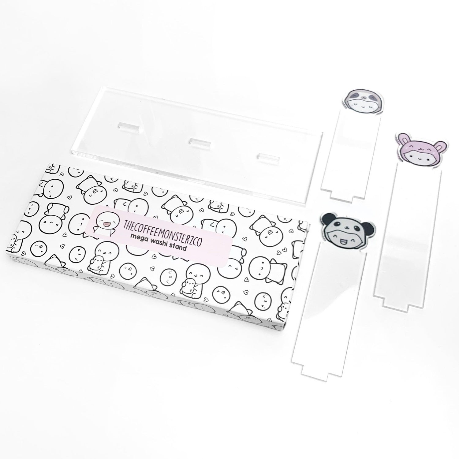 Misfit Mega Emoti Acrylic Washi Stand (1 per customer)