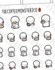 Breakfast Emotis (REFORMAT) - TheCoffeeMonsterzCo