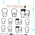 pregnancy emotis, TheCoffeeMonsterzCo