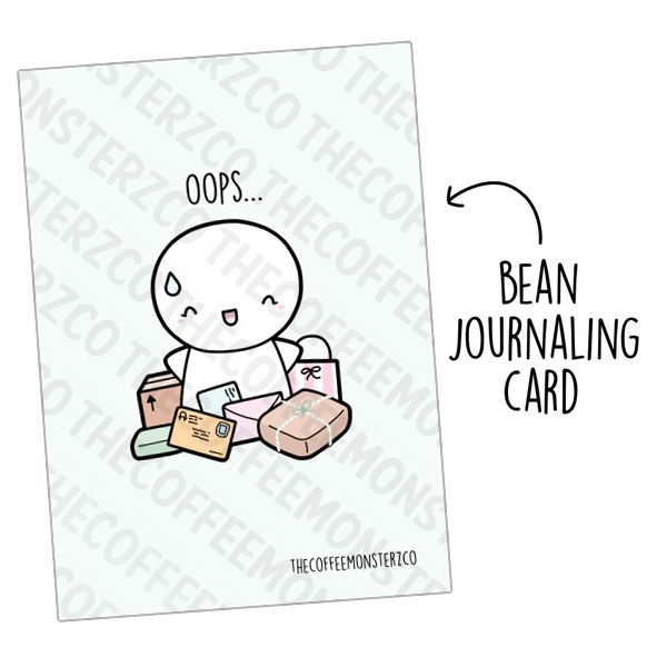 Oops...Too Much Shopping! (Bean Card), TheCoffeeMonsterzCo
