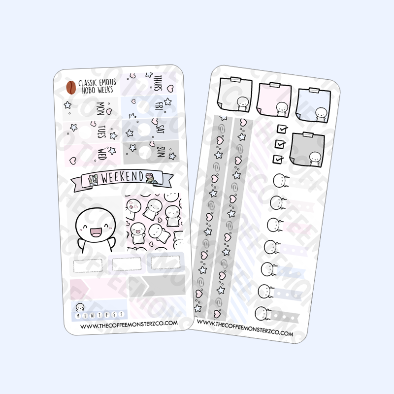 Classic Emotis Hobonichi Weeks Kit