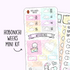 Pastel Galaxy Hobonichi Weeks Kit, TheCoffeeMonsterzCo