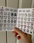 Ultimate Onesies Sticker Book (8 Pages)