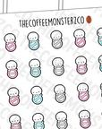 Cancelled Rescheduled Icons - TheCoffeeMonsterzCo