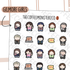 Gilmore Girls Emotis - TheCoffeeMonsterzCo