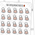 Birthday Cake Emotis Icon - TheCoffeeMonsterzCo