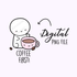 Coffee Time Emoti (Digital File), TheCoffeeMonsterzCo