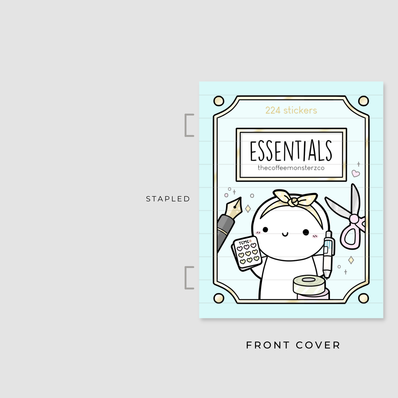 Misfit Essentials Emotis Sticker Book (1 PER CUSTOMER)