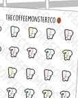 Exclamation Doodle Icons