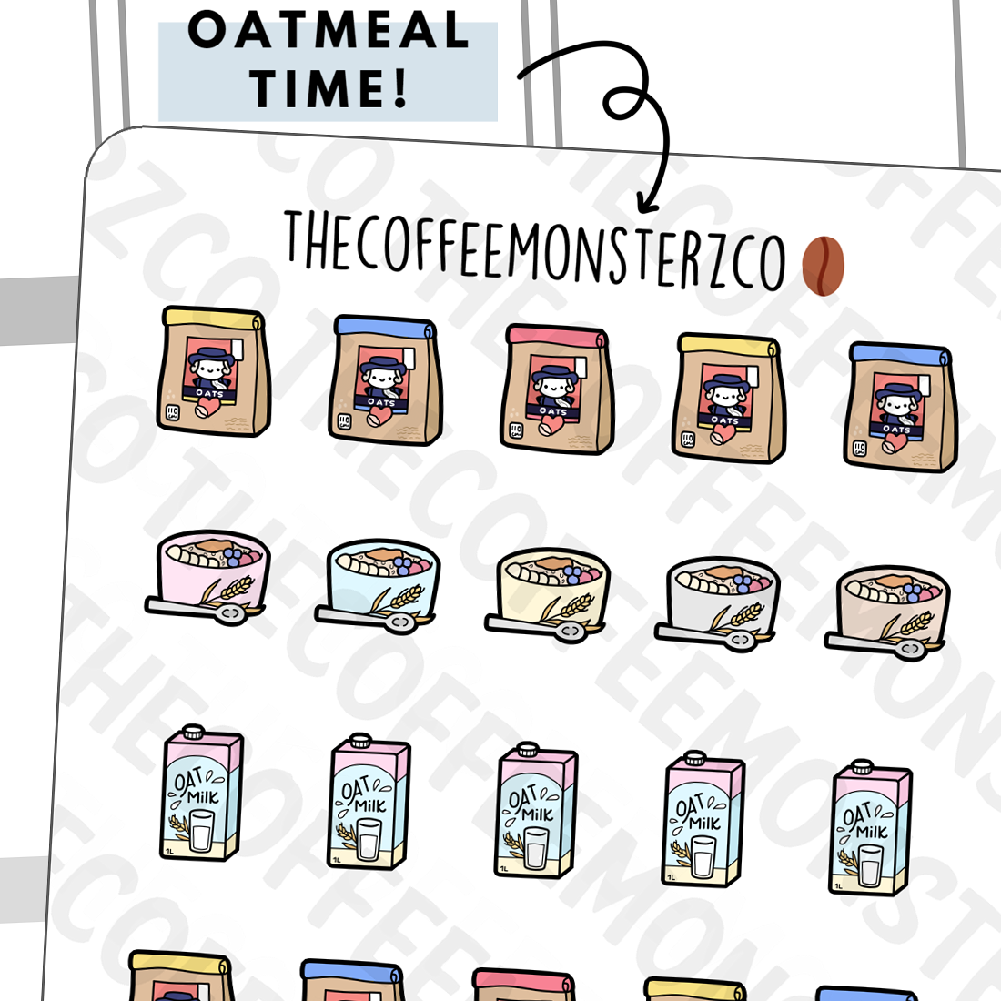 Oatmeal Doodles - TheCoffeeMonsterzCo