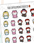 Alice and Friends Sampler - TheCoffeeMonsterzCo