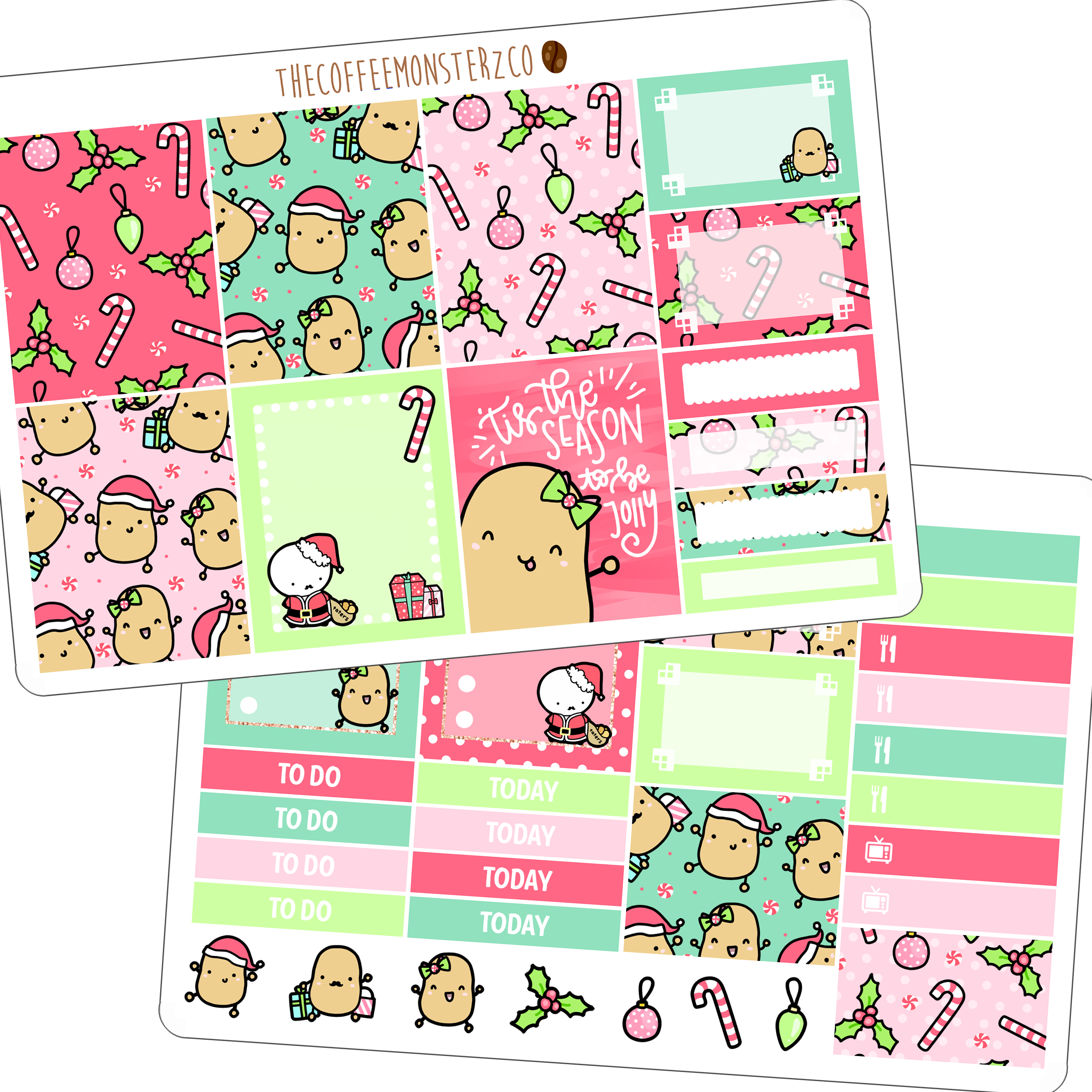 santa taters mini kit, TheCoffeeMonsterzCo