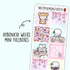 A Lovely LIfe Hobonichi Weeks Mini Fullboxes - TheCoffeeMonsterzCo