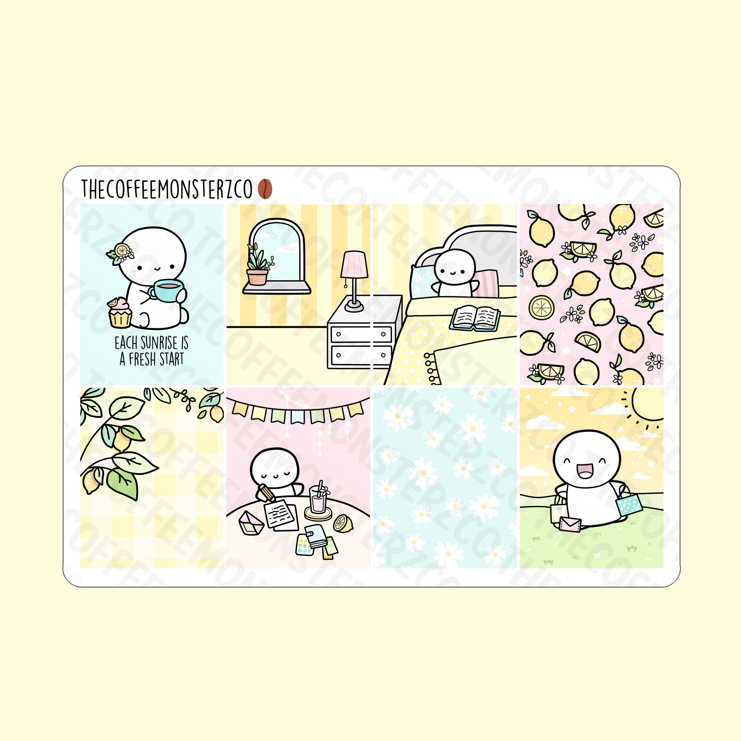 A New Day Emoti Mini Kit - TheCoffeeMonsterzCo