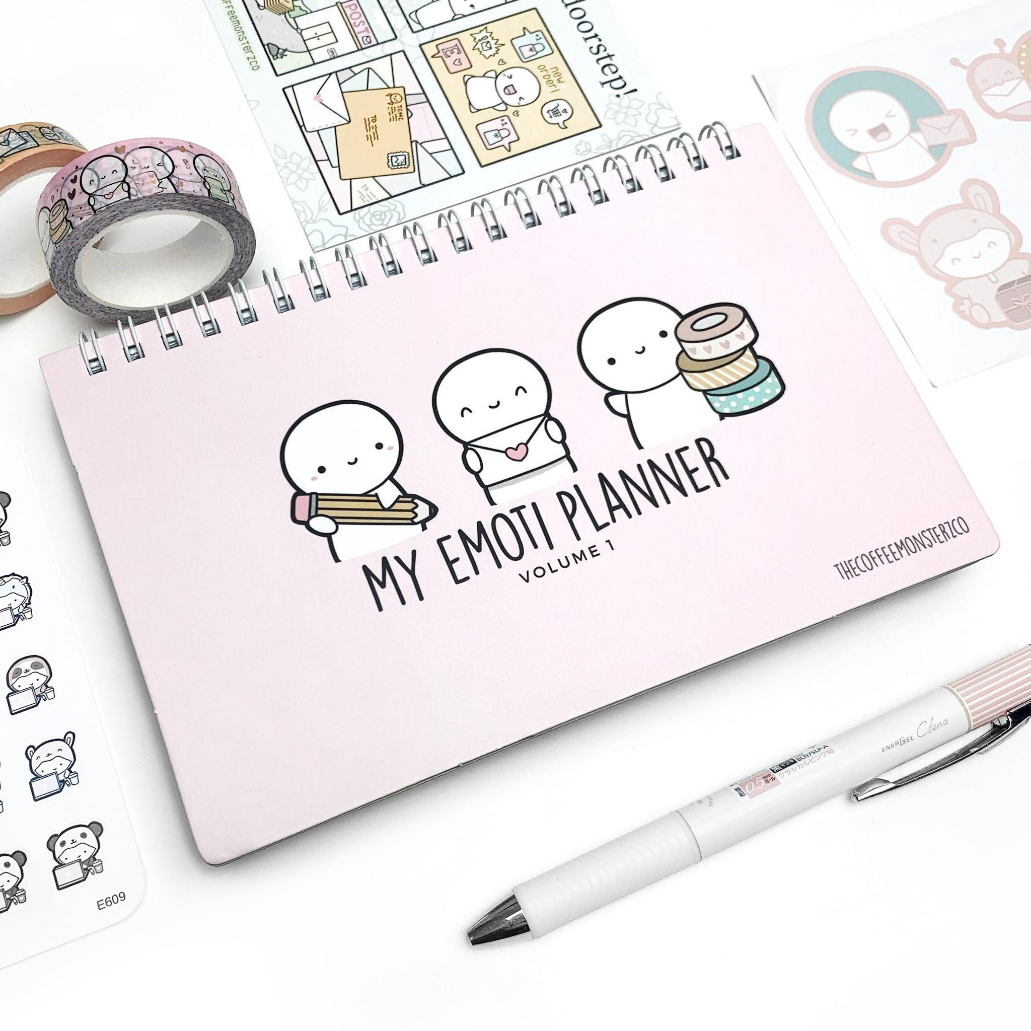 The first emoti planner by thecoffeemonsterzco
