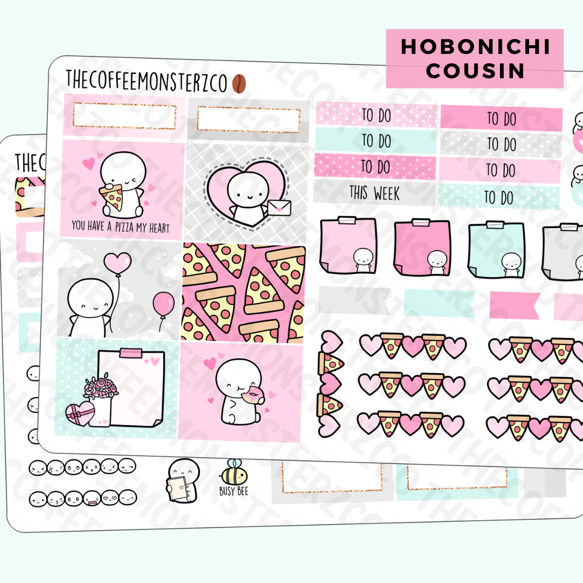 Valentine's Day Hobonichi Cousin Kit