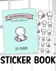 Bestselling Emotis Sticker Book (8 Pages)