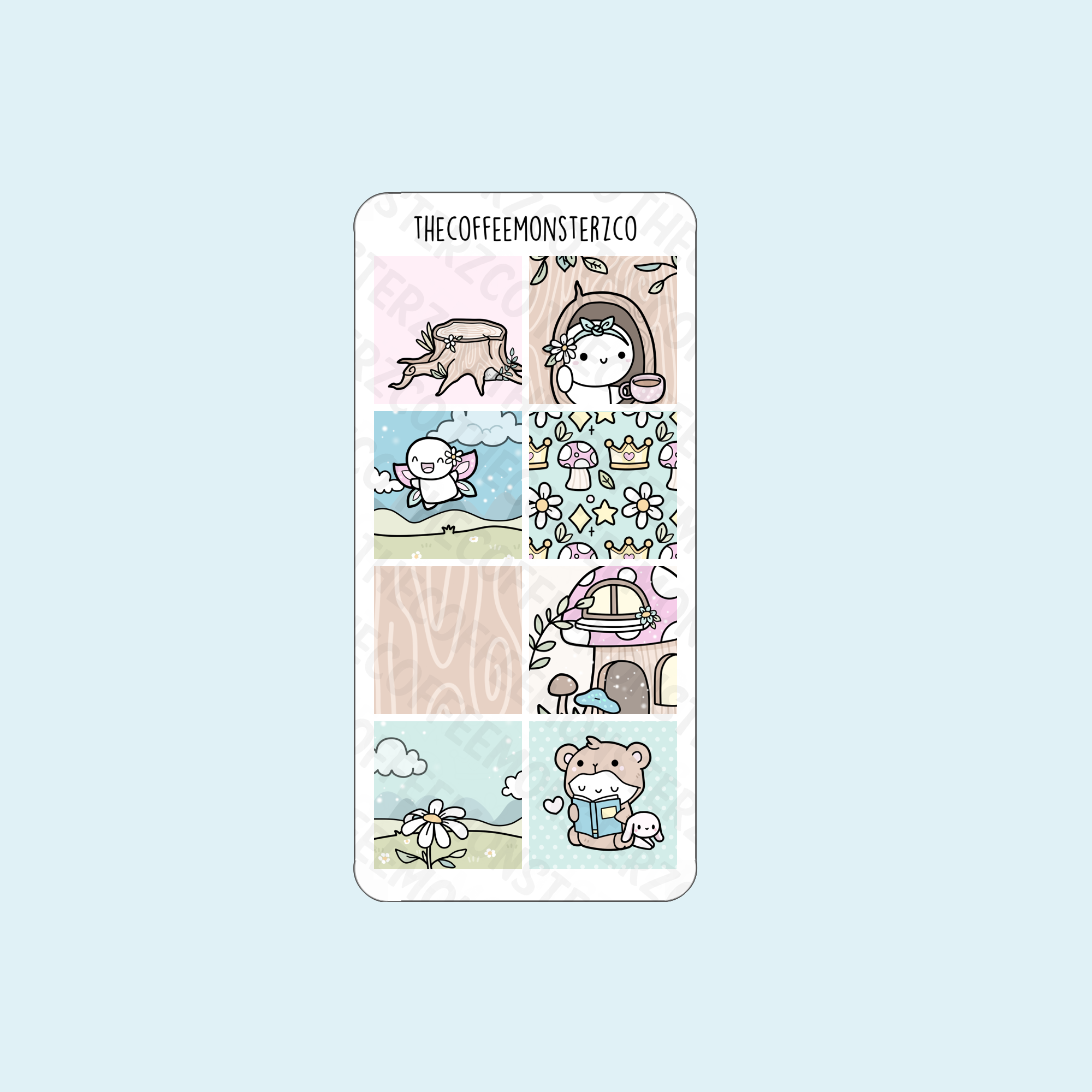 Flora's Magical Day Planner Stickers for the Hobonichi Weeks – The