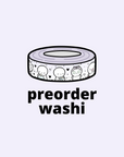 Self Care Emotis 2.0 Washi Tape - 15mm (1 per customer)