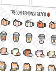 Autumn Mug Doodles (FINAL STOCK) - TheCoffeeMonsterzCo