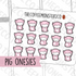 Pig Onesie Emotis, TheCoffeeMonsterzCo