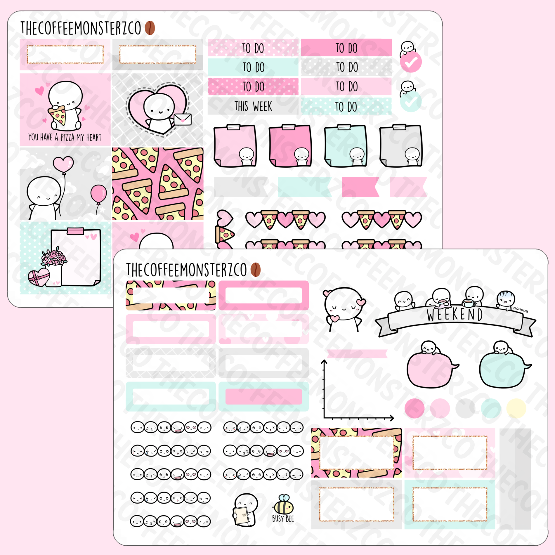 Valentine's Day Hobonichi Cousin Kit