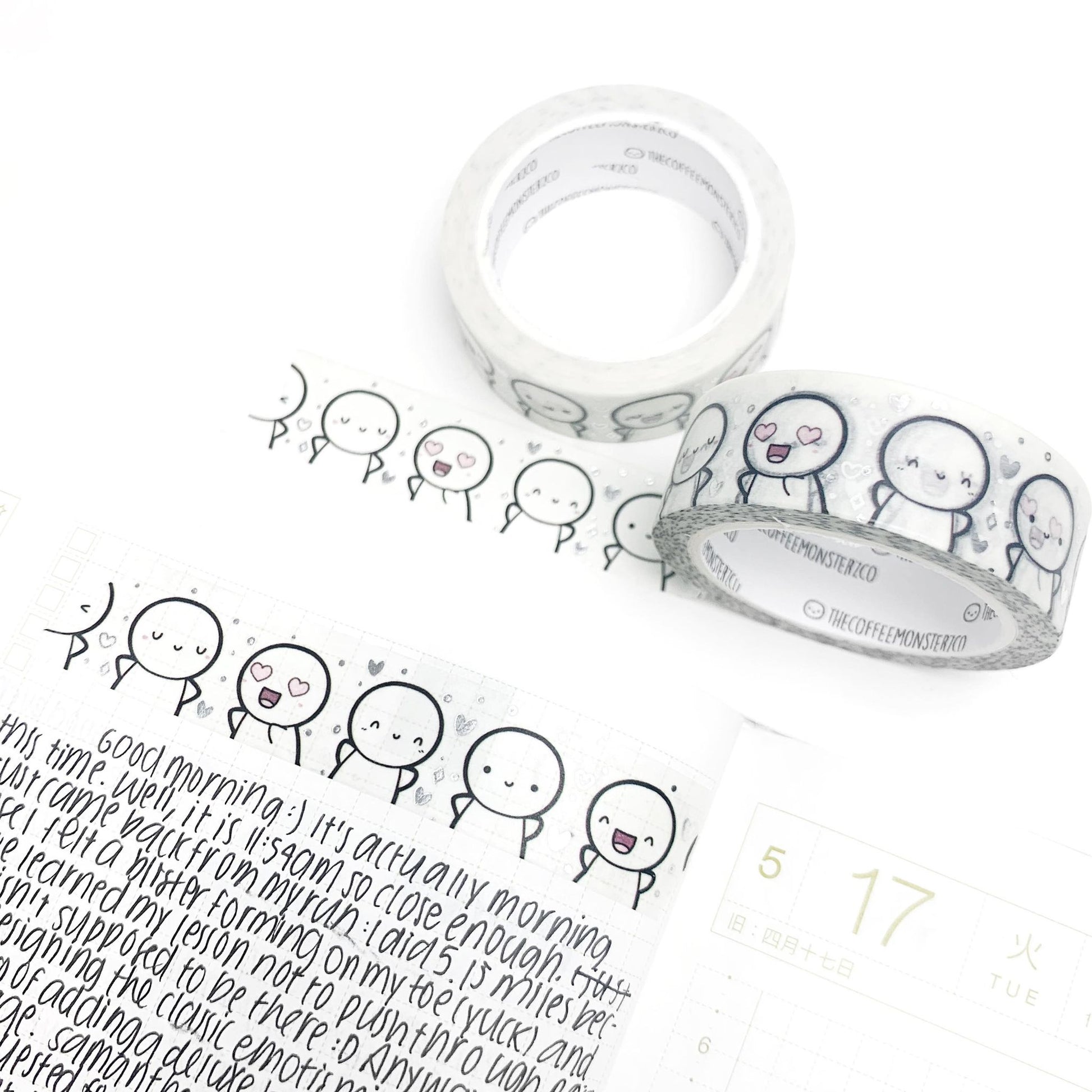 Classic Emoti Washi Tape - 15mm