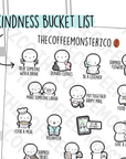 Kindness Bucket List