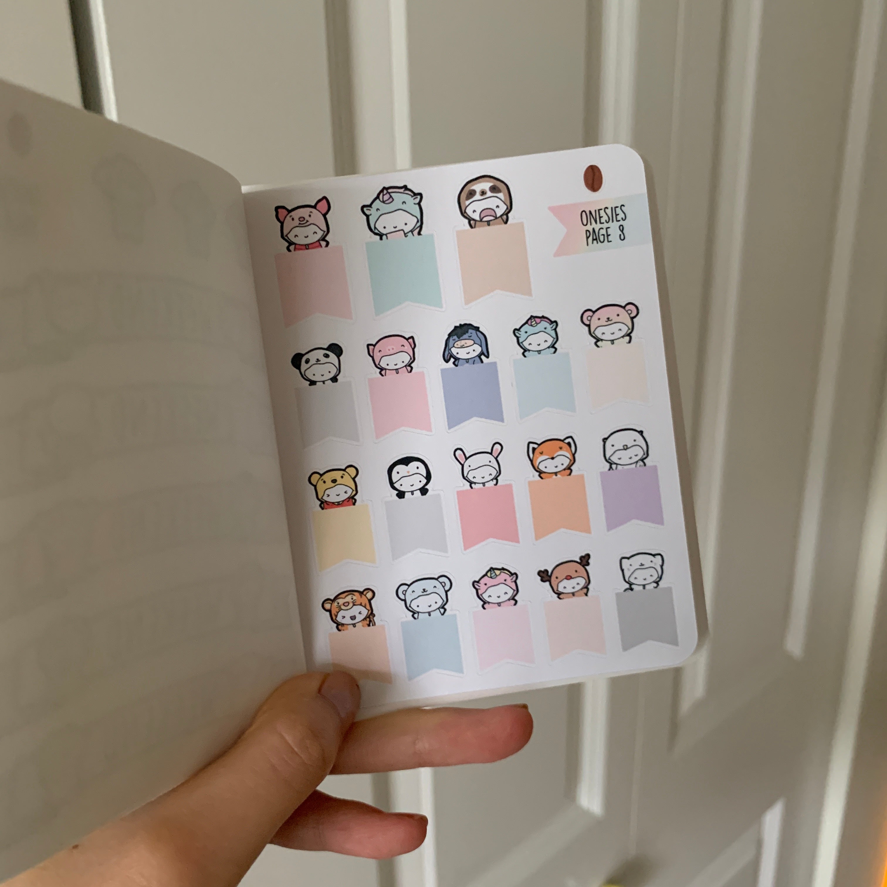 Ultimate Onesies Sticker Book (8 Pages)