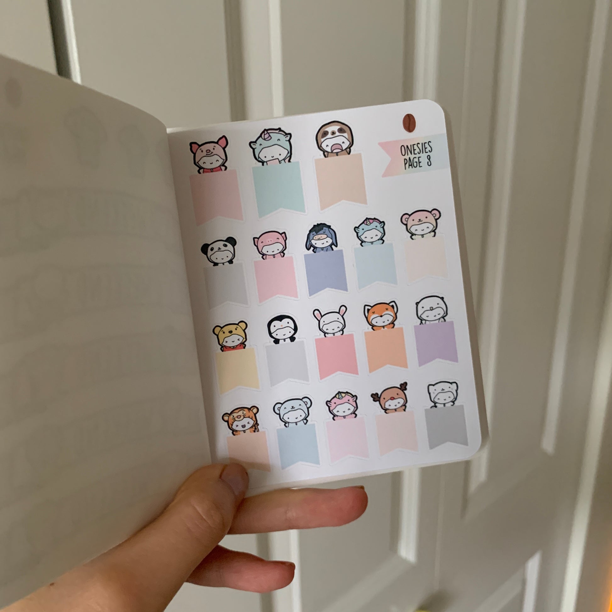 Ultimate Onesies Sticker Book (8 Pages)