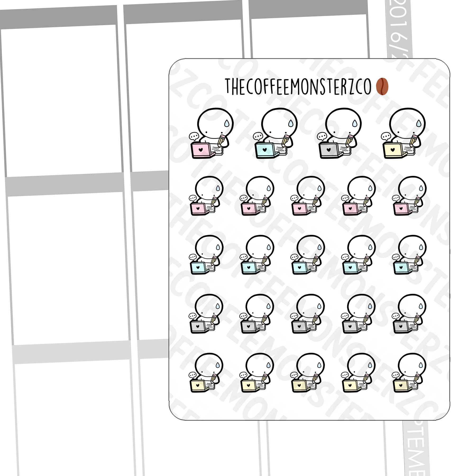 Online Classes Emotis - TheCoffeeMonsterzCo