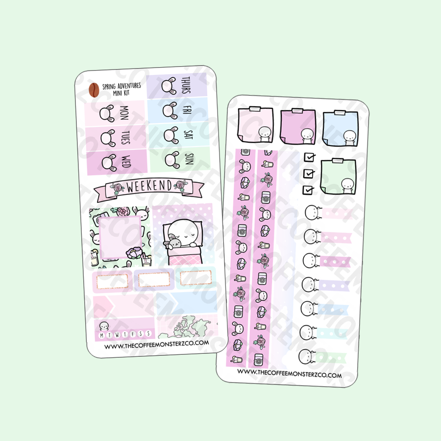 Spring Adventures Hobonichi Weeks Kit
