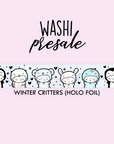 Winter Critters Washi Tape - 15mm