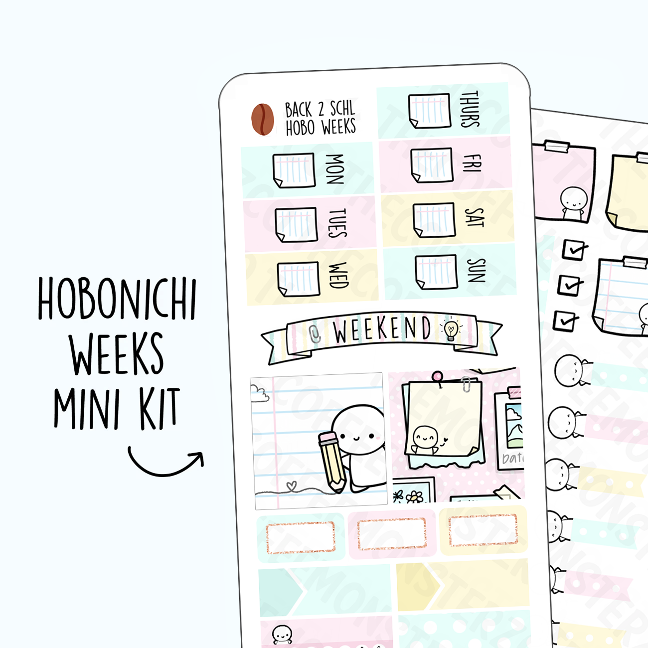 Back To School Hobonichi Weeks Kit