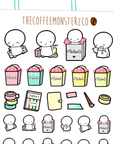 michaels emotis (shopping collection), TheCoffeeMonsterzCo