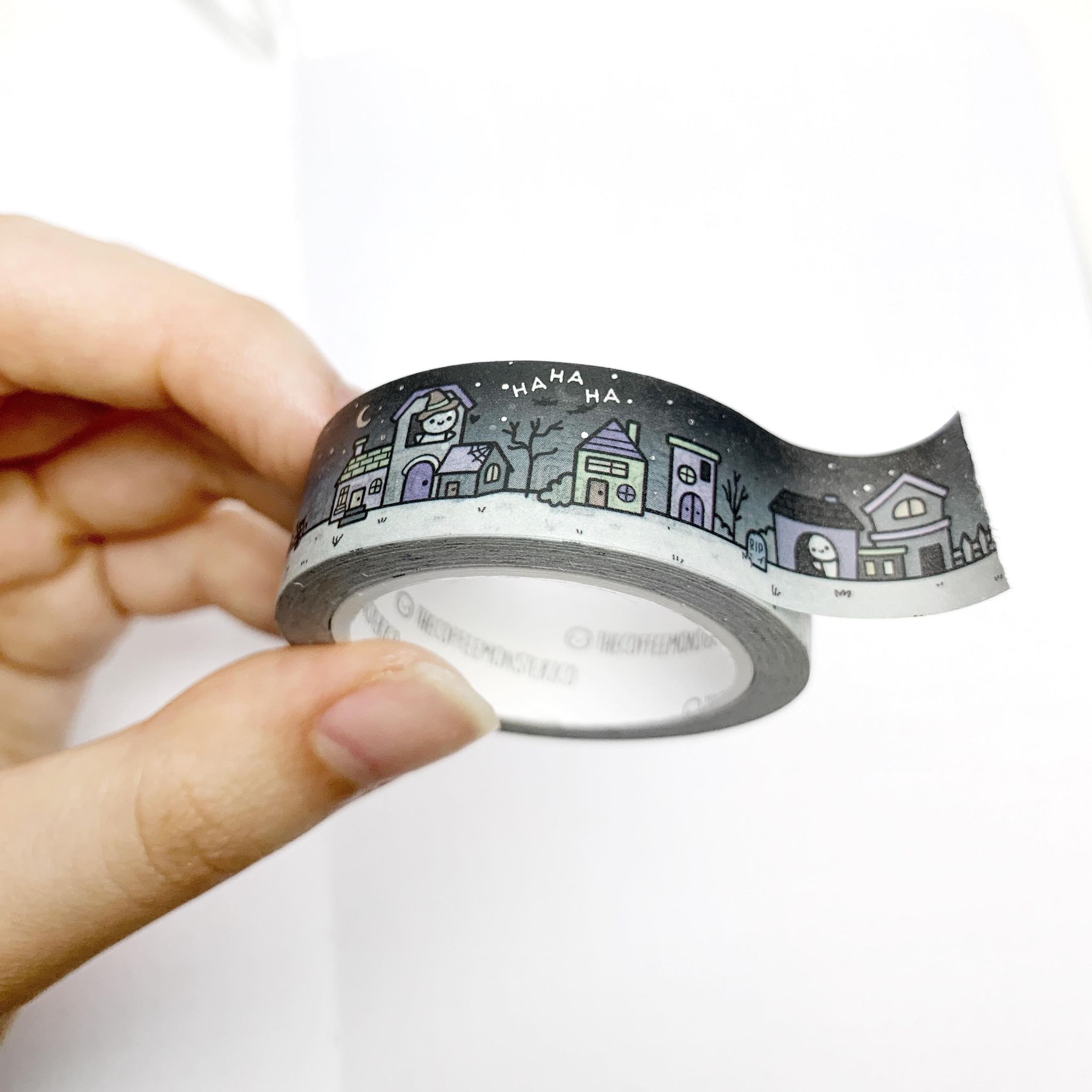 A Spooky Neighbourhood Washi Tape - 15mm