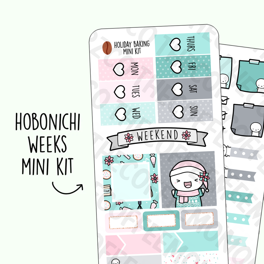 Hobonichi Countdown Planner Stickers – ariebea