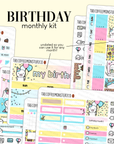 Birthday Monthly Kit (undated)