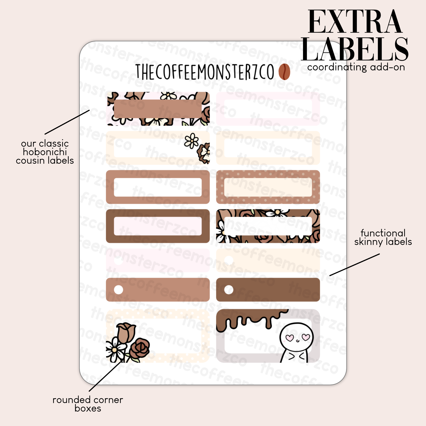 2023 Coordinating Add-ons - Extra Labels - Part 1